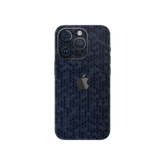 Honeycomb Blue Skin for Iphone 15 Pro